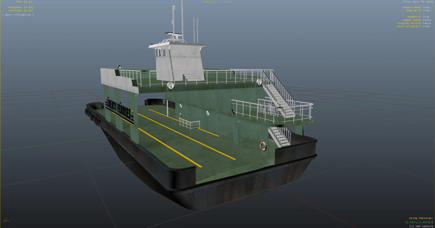 Паром Liberty Ferry.