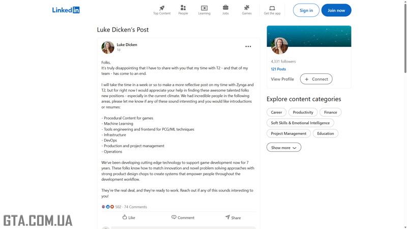 Luke Dicken’s post.