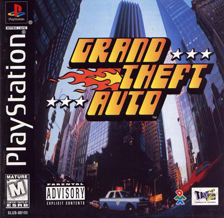 GTA 1 PS1 Cover