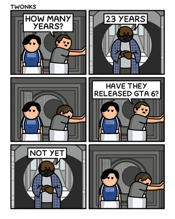 Мем GTA 6 Интерстеллар