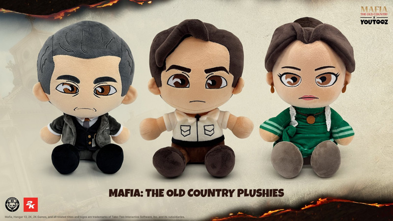 Плюшевые персонажи Mafia: The Old Country