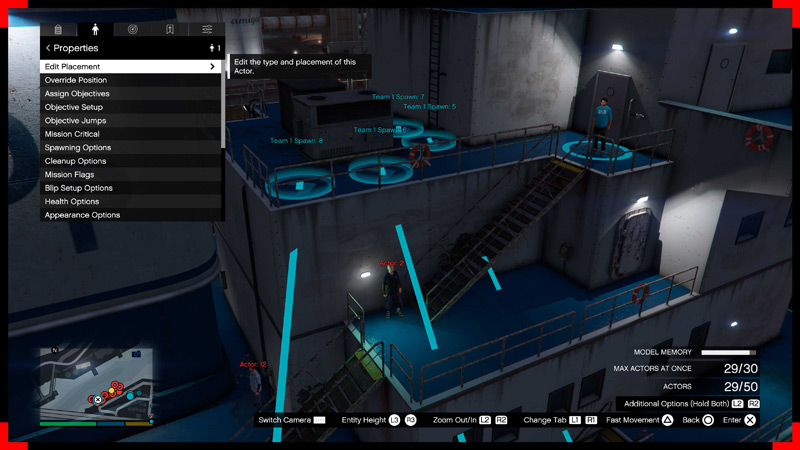 Mission creation process.