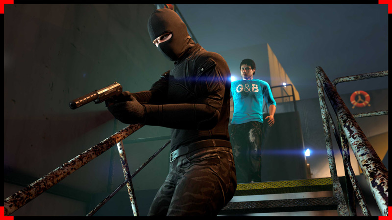 A scene from a player-created mission.