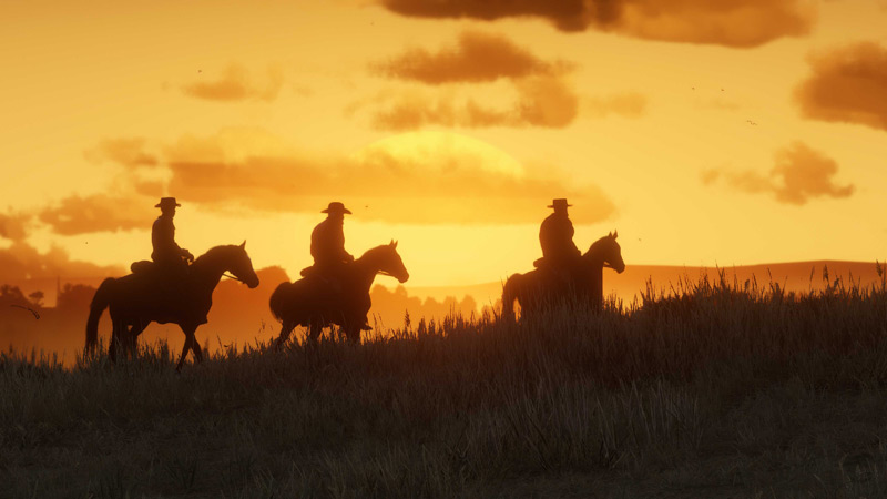 Лошади в Red Dead Online