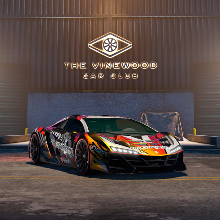 Pegassi Zentorno в автоклубе Вайнвуда.