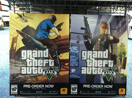 Два новых постера GTA 5