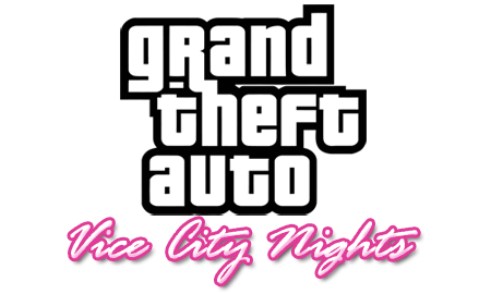 Неофициальный логотип GTA: Vice City Nights
