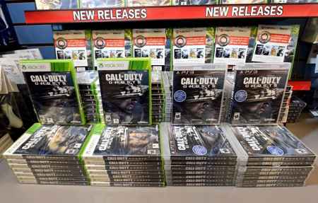 Почему Call Of Duty: Ghosts не обошла GTA 5 по продажам 