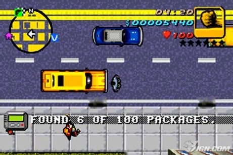 Скриншот из игры GTA Advance