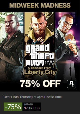 Распродажа Grand Theft Auto IV: Complete Edition