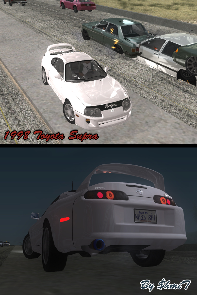 1998 Toyota Supra скачать для GTA: San Andreas