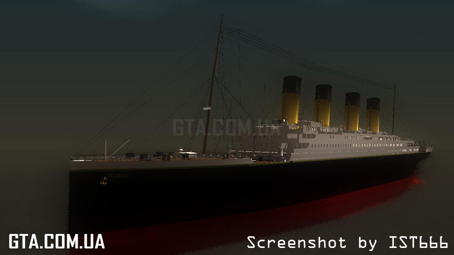Титаник скачать для GTA: San Andreas — 