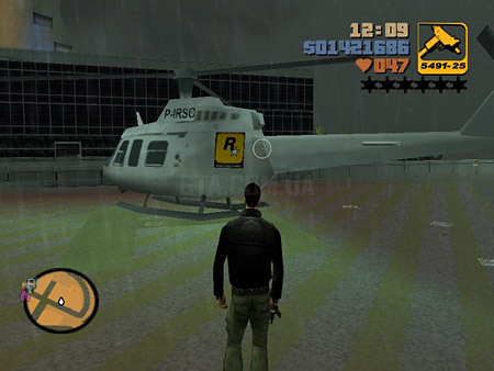 Вертолет в GTA 3