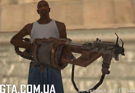 Скачать Rivet Gun Bioshock 2 для GTA: San Andreas.