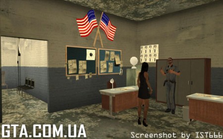 Angel Pine Police Departament Interior 