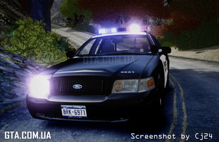 Ford Crown Victoria 2003 Police Interceptor - Liberty City Police Department