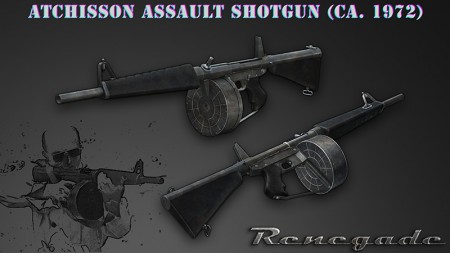 Atchisson Assault Shotgun 1972