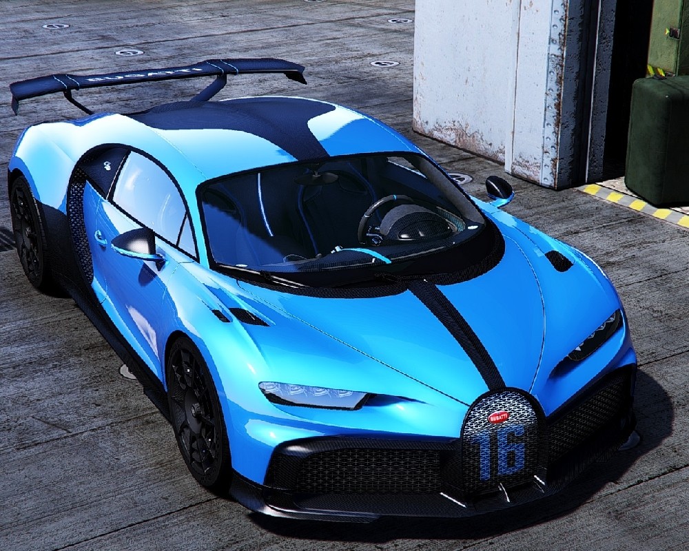 Bugatti Chiron Pur Sport 2021 (Add-On) v1.0 скачать для GTA 5