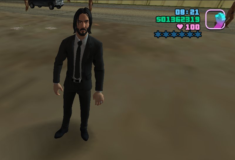 John Wick Скачать Для GTA: Vice City