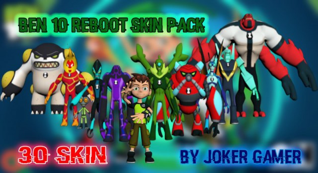 BEN10 Reboot Skin Pack v1.0