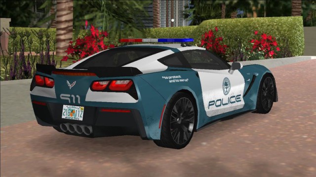 Chevrolet Corvette C7 Police