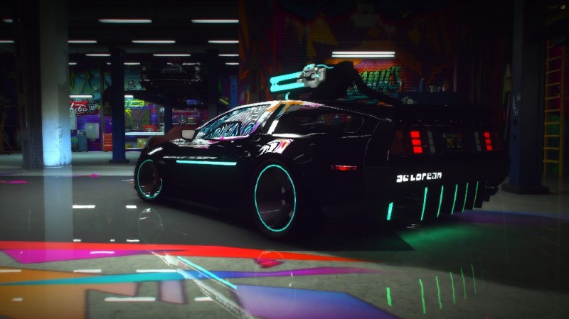 Cyberpunk Delorean DMC-12 (Add-On) v1.3