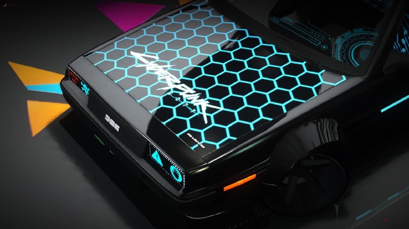 Cyberpunk Delorean DMC-12 (Add-On) v1.3