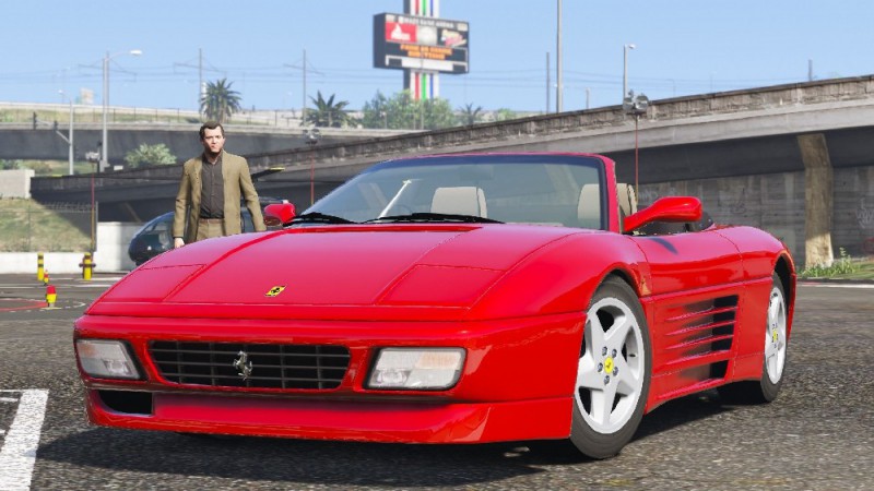 Ferrari 348 Spider 1993 (Add-On) v2.0