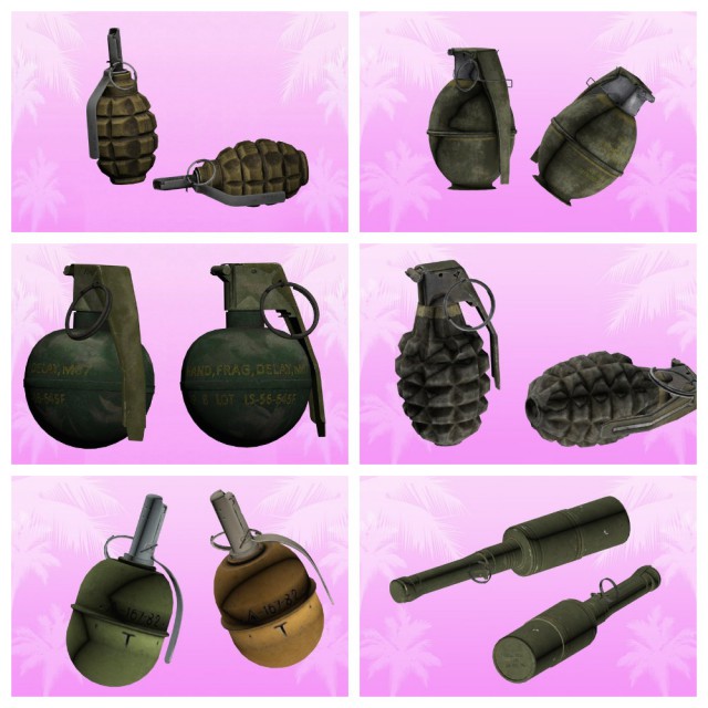 GTA Vice City Grenades Pack