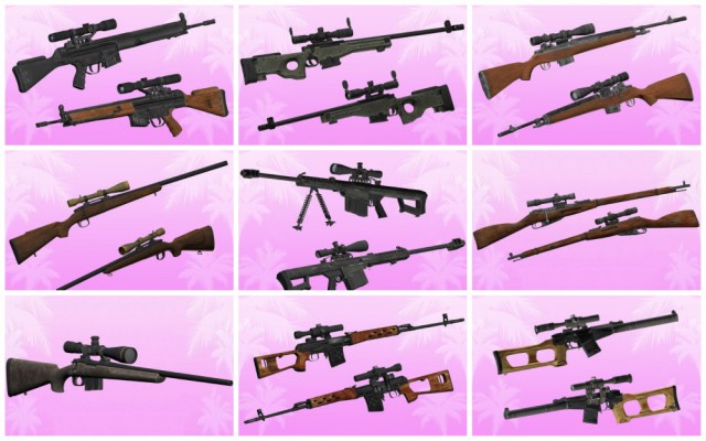 GTA Vice City Sniper Rifle Pack