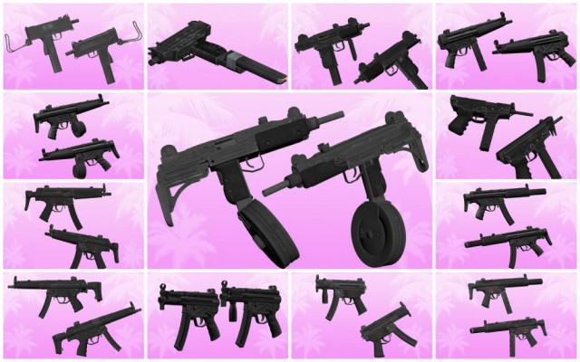 GTA Vice City Submachine Gun Pack