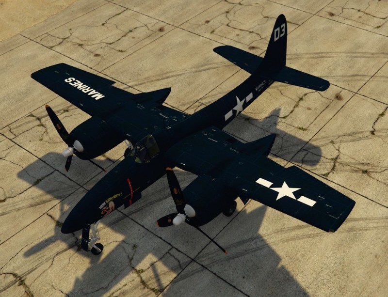Grumman F7F-1 Tigercat (Add-On) v1.0