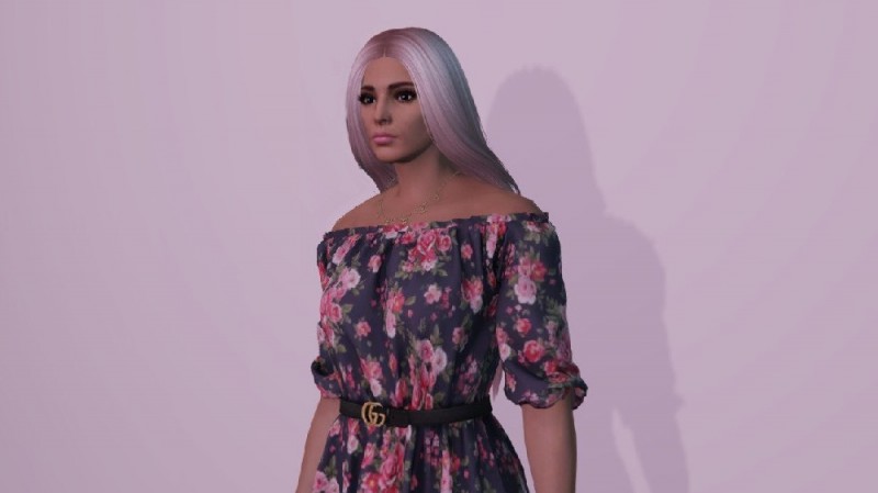 Long hairstyle for MP Female v1.0