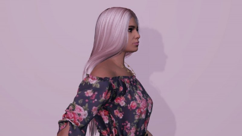 Long hairstyle for MP Female v1.0