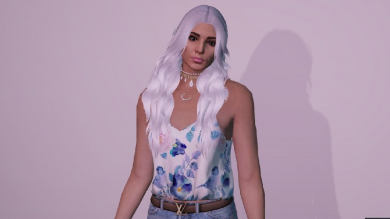 Long wavy hairstyle for MP Female v1.0