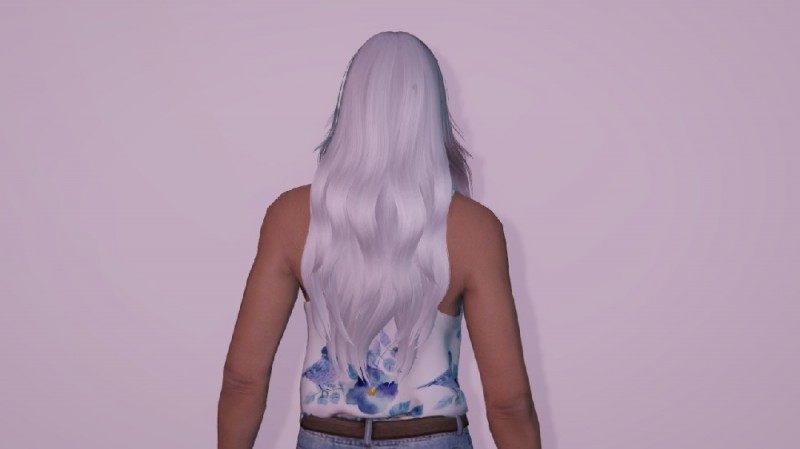 Long wavy hairstyle for MP Female v1.0