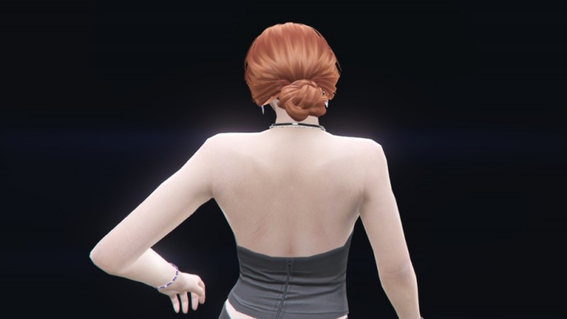 Low bun hairstyle for MP Female v1.1