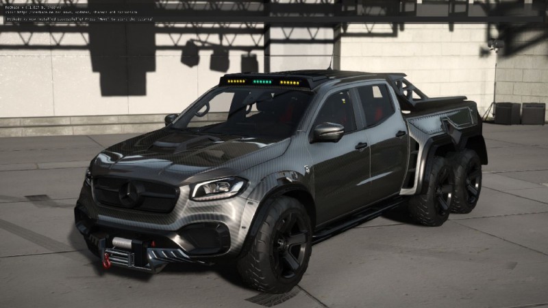 Mercedes-Benz X Class Pickup Design 2020 (Add-On) v1.0