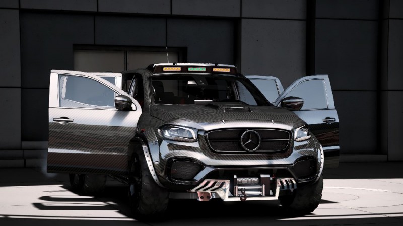 Mercedes-Benz X Class Pickup Design 2020 (Add-On) v1.0