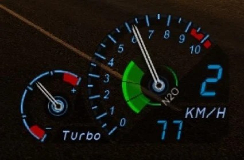 Need for Speed Underground Speedometer v0.0.7