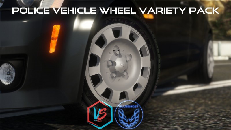 Police Vehicle Wheel Variety Pack v1.7