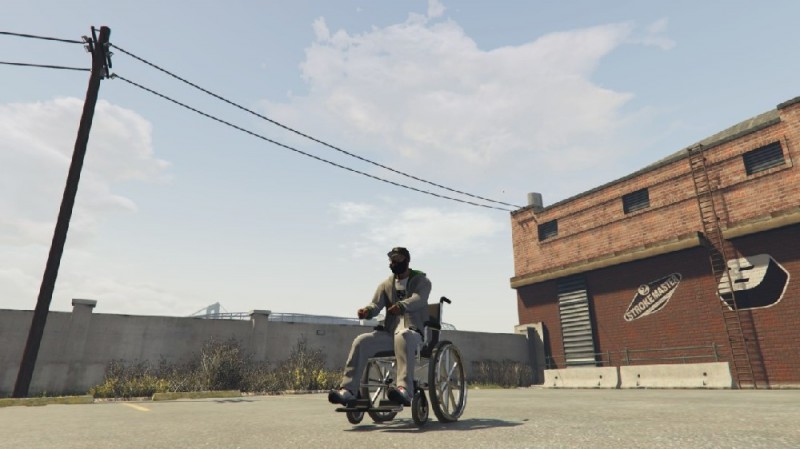 Wheelchair (Add-On) v0.1