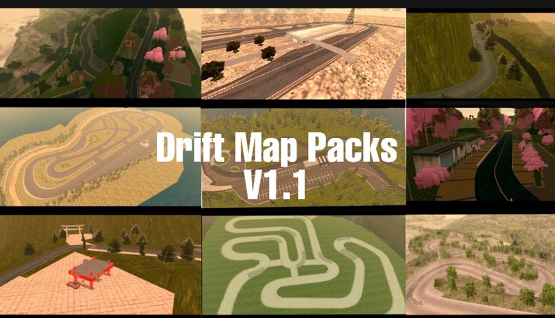 Drift Map Packs v1.1