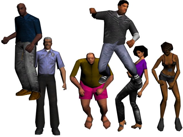 Edited Vice City Peds Pack 3