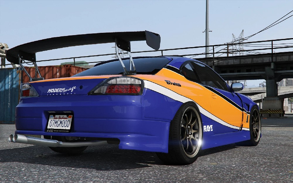 Скачать Nissan Silvia S15 Tokyo Drift для GTA 5.