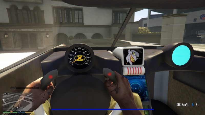 Batmobile Animated (Add-On) v0.1