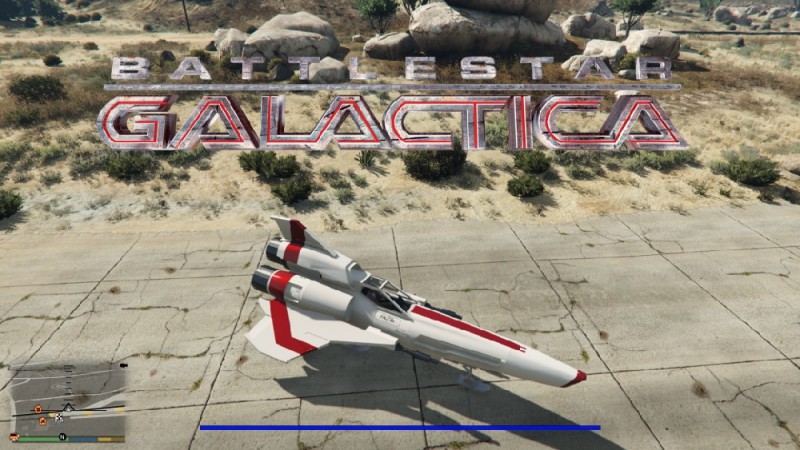 Battlestar Galactica - Viper (Add-On) v1.0