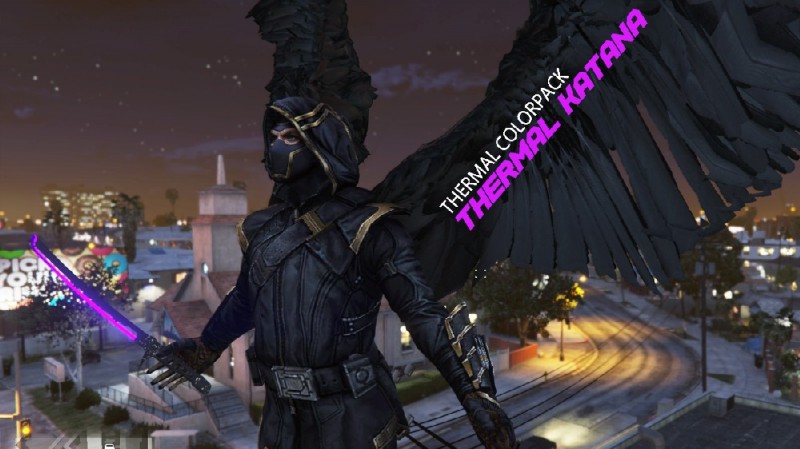Cyberpunk Katana Thermal ColorPack v1.0