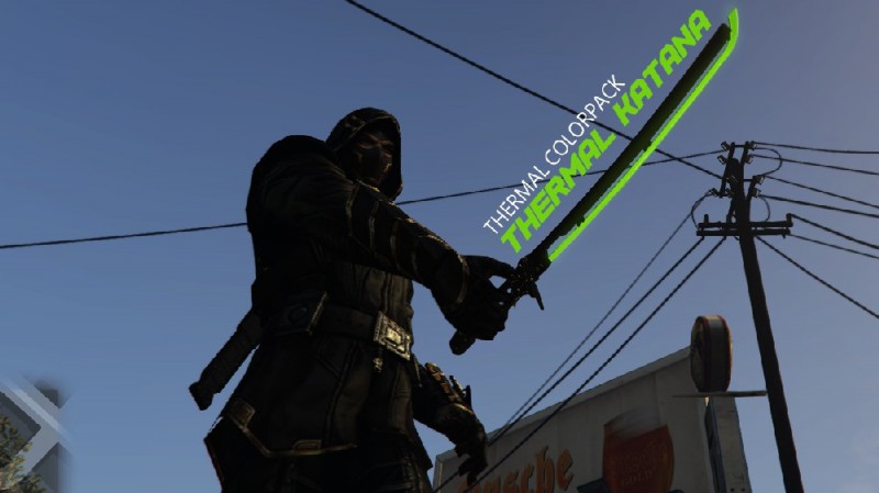 Cyberpunk Katana Thermal ColorPack v1.0