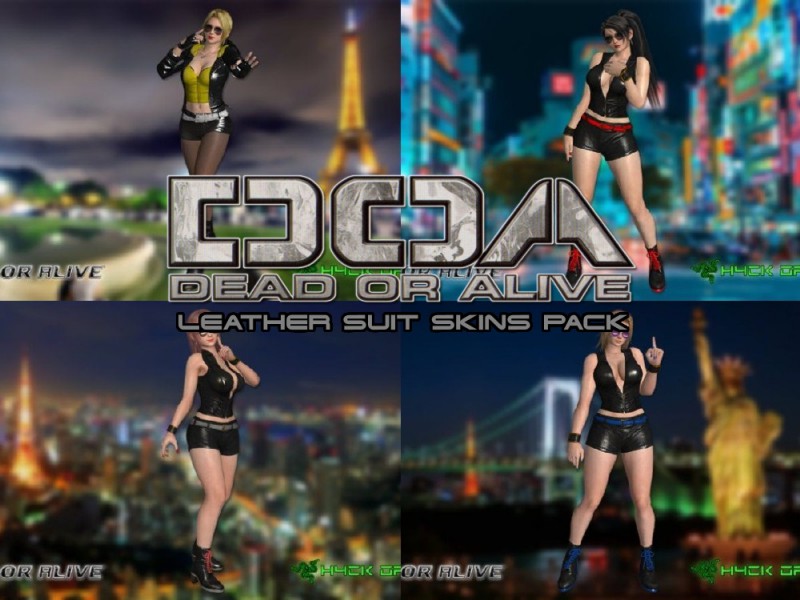 DOA Short Leather Suit Skins Pack